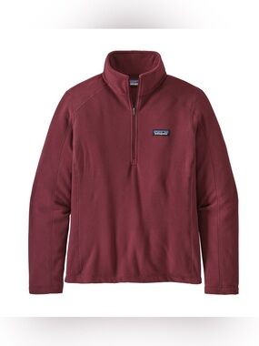 Patagonia Women's Micro D 1/4-Zip - Chicory Red - Small